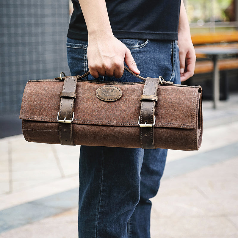 Messertasche aus Leder