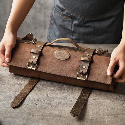 Messertasche aus Leder
