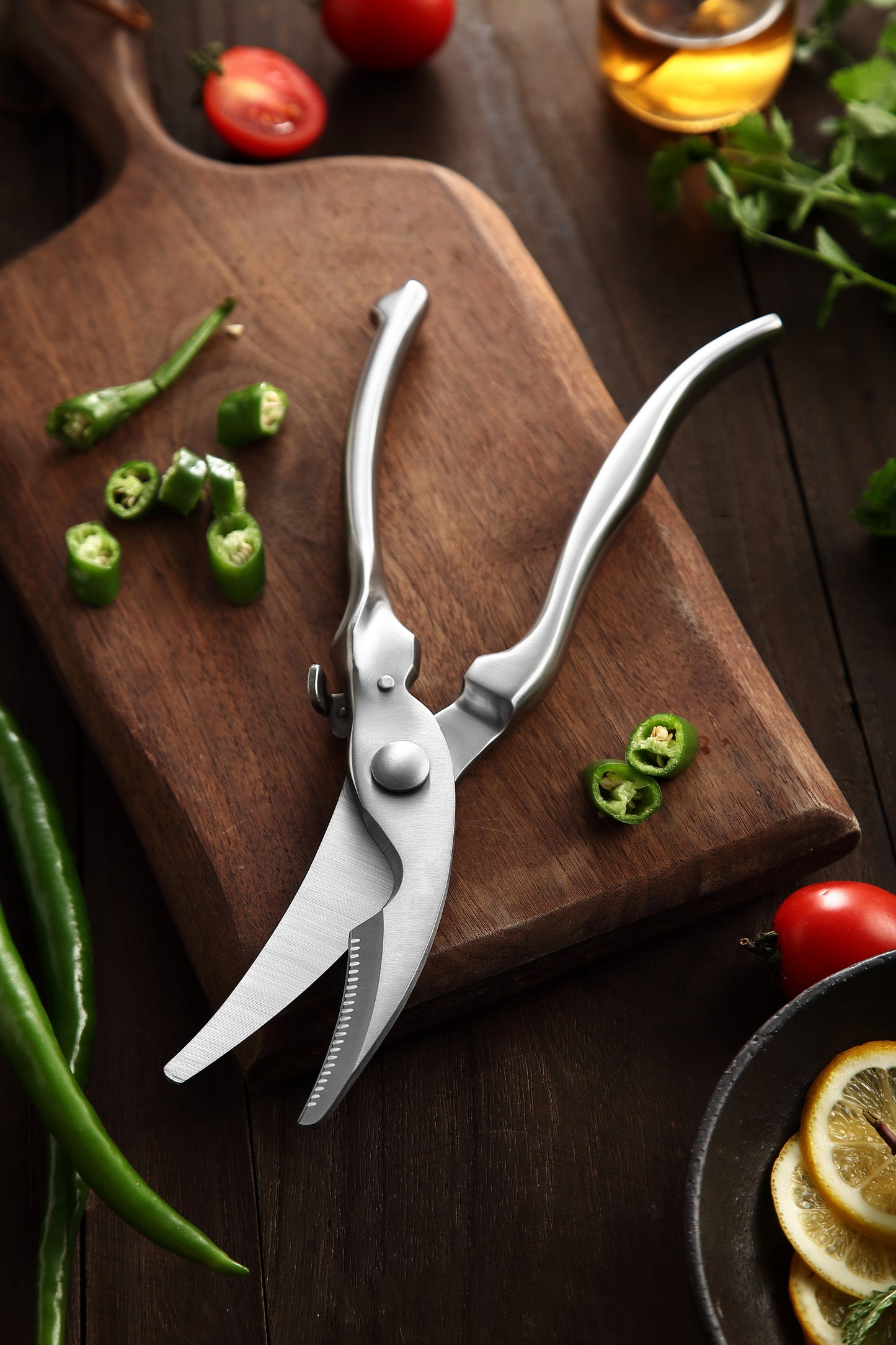 Küchenschere Edelstahl Multifunktions
