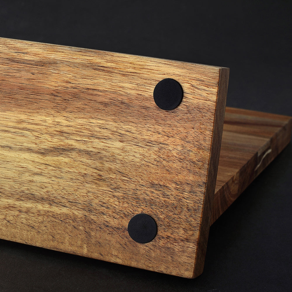 Magnet Messerhalter aus Akazienholz 33 cm